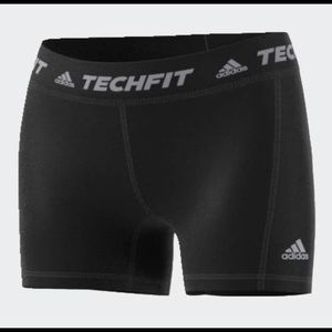 ! Adidas tech fit tight base shorts
